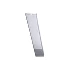 Hager - Univers N Toebehoren Afdek/afscherm/mark.strk kast/less. Blindpl Lastschstr Nh1-3