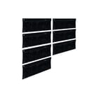 Hager - Univers N Toebehoren verdeler IP41 Dak/vloerelement v kast/lessenaar Bodpl M Borstels 850X400