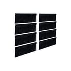 Hager - Univers N Toebehoren verdeler IP41 Dak/vloerelement v kast/lessenaar Bodpl M Borstels 1100X600