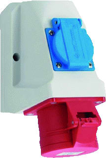 ABL - Connectivity CEE-contactdoos combinatie Cee+Wcd Opb Comb D51S331