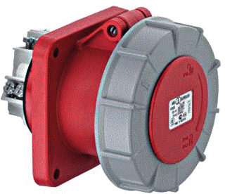ABL - Connectivity CEE-contactdoos, aanbouw Cee Cds 4P 125A 6H 230V