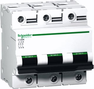 Schneider Electric - Installatieautomaat Inst. Aut C120N 3P C80A