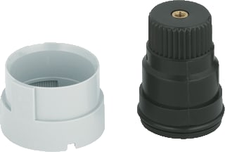 Grohe - Toebeh./onderdelen sanitaire kranen Aanslagring+Moer 47167
