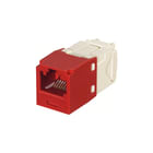 Panduit - Modulaire connector Cj Keyed Cat6 Rj45 Rood