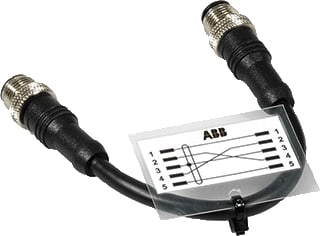 ABB Jokab Safety - M12 Ronde (industrie) connector sensor/actor conn jokab
