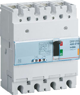 Legrand - LEXIC DPX3 Vermogensschakelaar Vermschk 420219 4P 250A