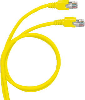 Legrand - LCS² datasysteem Cat.6A Patchkabel twisted pair Patchkab C6A Utp 1M Geel