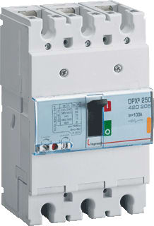 Legrand - LEXIC DPX3 Vermogensschakelaar vermschk 420205 3p 100a