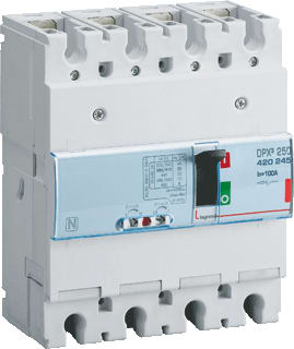 Legrand - LEXIC DPX3 Vermogensschakelaar Vermschk 420245 4P 100A