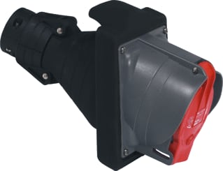 Legrand - Hypra CEE-cont.doos uitschak.baar, bevei. inb wcd+sc63a ip44