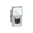 Legrand - LCS² datasysteem Mosaic Datacontactdoos twisted pair C6A Utp Rj45 Alu