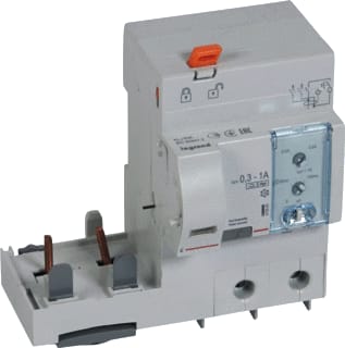 Legrand - LEXIC DIN Aardlekblok Dx3 Alb 2P 63A 300/1000Ma