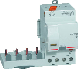 Legrand - LEXIC DIN Aardlekblok Dx3 Aardlekb 4P 40A 30 Ma