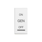 Bticino - LivingLight Bed.element / centr.pl. schakelmat. btn4911afn