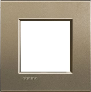 Bticino - LivingLight Afdekraam schakelmateriaal Afdkrm Ll R Sqr 2Mod