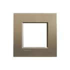 Bticino - LivingLight Afdekraam schakelmateriaal Afdkrm Ll R Sqr 2Mod