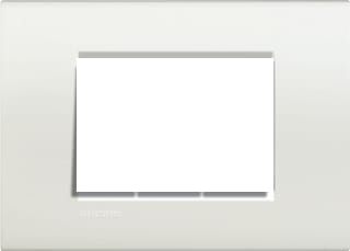 Bticino - LivingLight Afdekraam schakelmateriaal Afdkrm Ll R Wt 3Mod