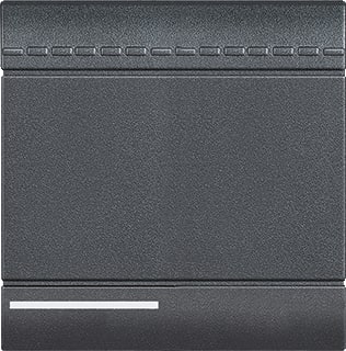 Bticino - LivingLight Bed.element / centr.pl. schakelmat. Btl4915M2N