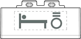 Bticino - LivingLight Bed.element / centr.pl. schakelmat. bedelem btl4915setbl