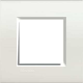 Bticino - LivingLight Afdekraam schakelmateriaal Afdkrm Ll R Wt 2Mod
