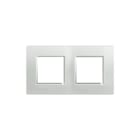 Bticino - LivingLight Afdekraam schakelmateriaal Afdkrm Ll R Zil 2X2Mod
