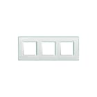 Bticino - LivingLight Afdekraam schakelmateriaal Afdkrm Ll Rech Aquam 3X2