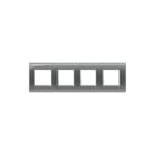 Bticino - LivingLight Afdekraam schakelmateriaal Afdkrm Ll Rech Lndfog 4X2