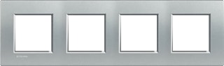 Bticino - LivingLight Afdekraam schakelmateriaal Afdkrm Ll R Tech 4X2Mod