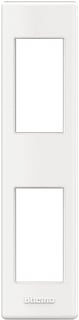 Bticino - LivingLight Afdekraam schakelmateriaal ll recht afdrm wt 1+1 mod