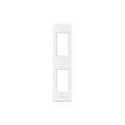 Bticino - LivingLight Afdekraam schakelmateriaal ll recht afdrm wt 1+1 mod