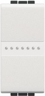 Bticino - LivingLight Installatieschakelaar ll krsschklr axil 1mod wt