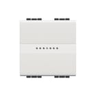 Bticino - LivingLight Installatieschakelaar ll krsschklr axil 2mod wt