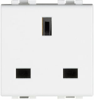 Bticino - LivingLight Wandcontactdoos (WCD schakelmat.) Btn4150