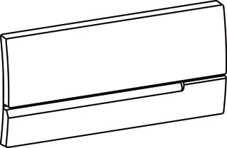 Wisa - 2000/2002 Bedieningsplaat spoelsysteem Afdekpl.421227/420307Perg