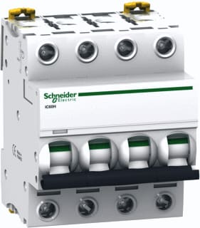 Schneider Electric - Installatieautomaat Inst. Aut Ic60H 4P C32