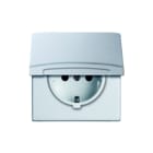 ABB Busch-Jaeger - Allw. 44 Wandcontactdoos (WCD schakelmat.) Wcd Ra Kd 20Eugk-33 A44 Alu