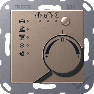 Jung - Ruimtetemperatuurreg. bussysteem knx thermst 4b a500 cham