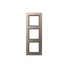 Jung - A CREATION Afdekraam schakelmateriaal Afdkrm 3V A-Cr Champagne