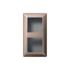 Jung - A RANGE Opbouwbak inbouwschakelmateriaal opbwkap as500 2voud cham