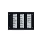 Jung - Meld-/bedieningstableau bussysteem Sign/Bedtab Zw Glas