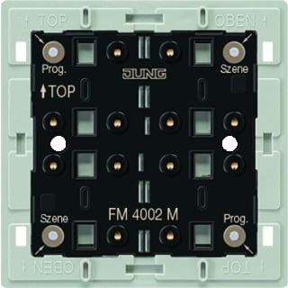 Jung - ENet Zender/AB v draadloos schakelsyst. Wandzend Module 2Kan
