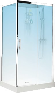 Novellini - Verdi 2P Comfortcabine r/h 120x80 ch/w