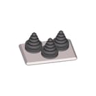 ABB - TwinLine Invoerplaat sparing kast/lessenaar Invoer Pl 2Cpx010457R9999