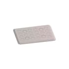 ABB - TwinLine Invoerplaat sparing kast/lessenaar Flenspl 4Xm20/M25 22Xm20