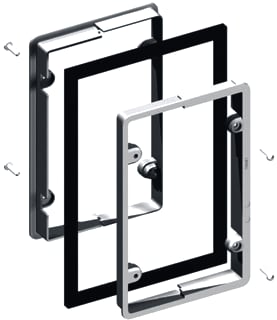 ABB - TwinLine Comp. v. opstell./kopp. kast/less. Isoraam V Geaarde Kasten