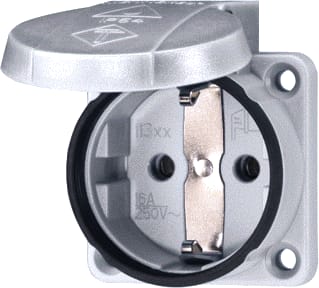 Mennekes - Schuko Toestelcontactdoos geaard 11330