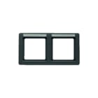 Hager Berker - Q.1 Afdekraam schakelmateriaal afdkrm 2v +t.v antr.q1