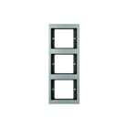 Hager Berker - K.5 Afdekraam schakelmateriaal afdkrm 3v.vert.alu k5