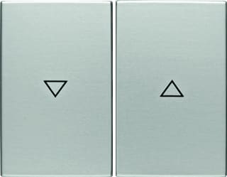 Hager Berker - K.1/K.5 Bed.element / centr.pl. schakelmat. bedelem 14357103 alu