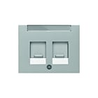 Hager Berker - K.1/K.5 Inzetplaat schakelmateriaal outlet comp 11827003
